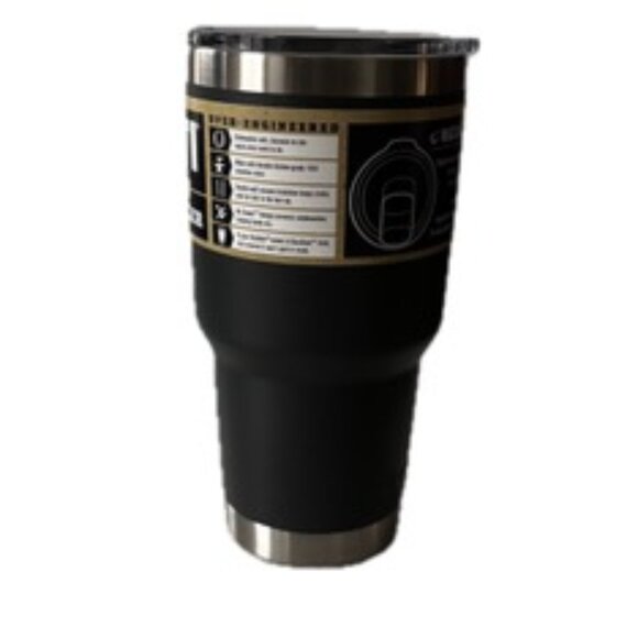 YETI RAMBLER® 30oz  Vacuum Insulated Tumbler Magslider Lid Charcoal Gray NWT - Picture 3 of 9